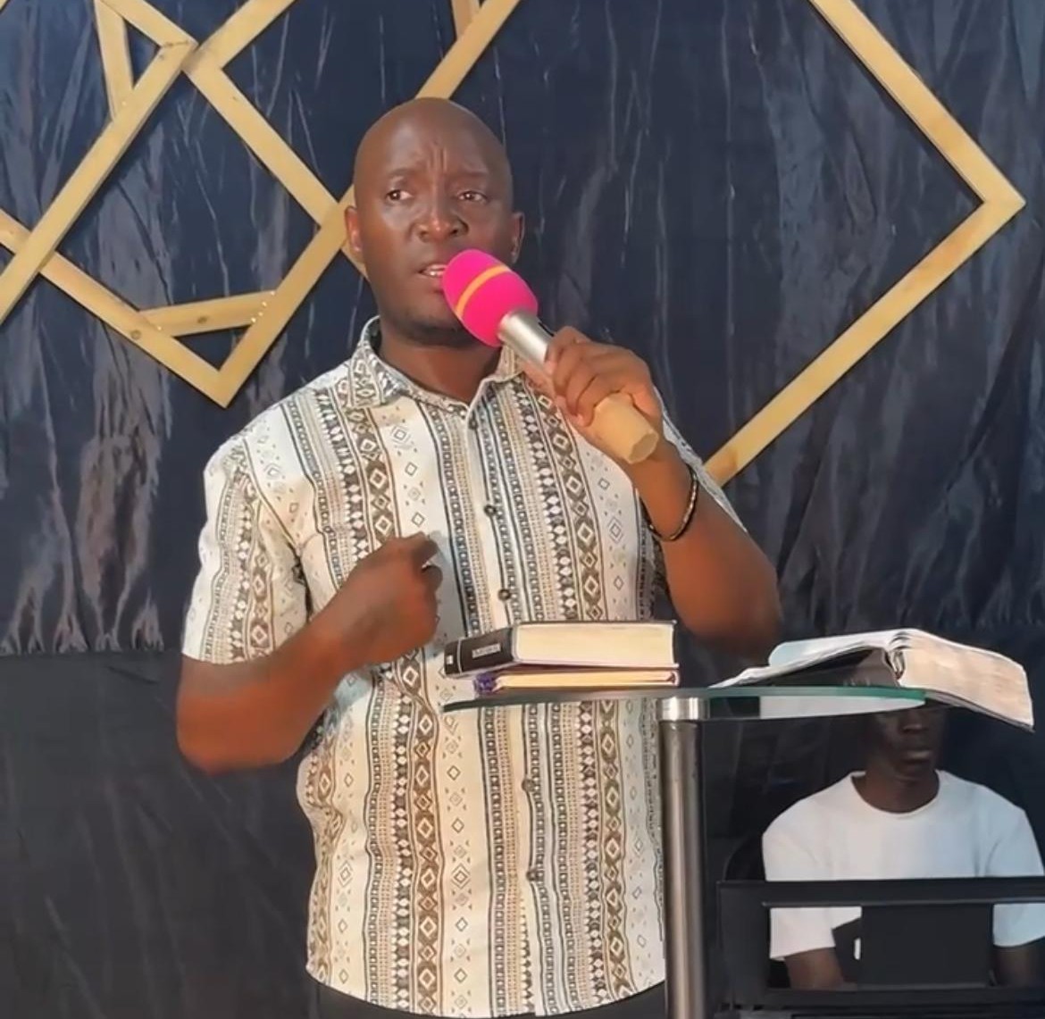 Church preaching session